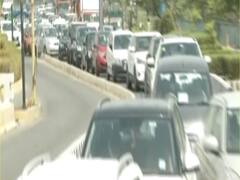 Delhi-Noida Border पर लगा भीषण जाम, सख्ती से हो रही चेकिंग