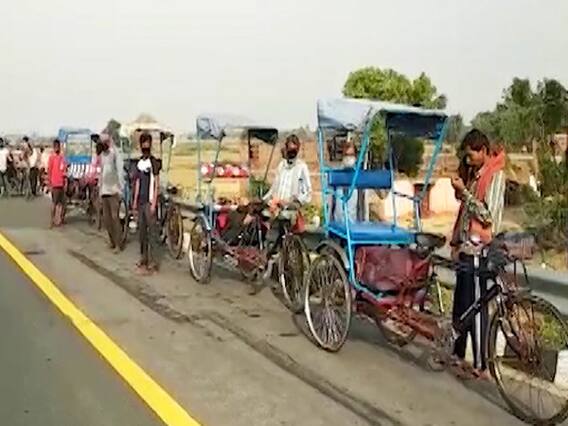 Lockdown में पलायन को मजबूर प्रवासी मजदूर, सरकार के आदेश के बाद बढ़ा कंफ्यूजन 