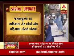 અમદાવાદના છ વિસ્તારોમાં કોરોનાથી 75 લોકોના મોત, જુઓ વીડિયો 