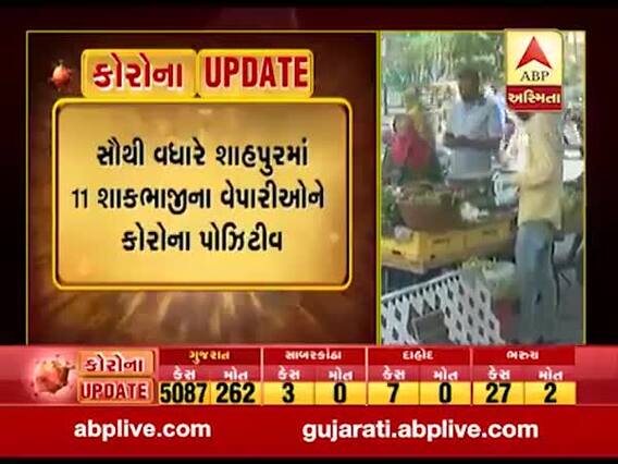 અમદાવાદ શહેરમાં સુપર સ્પેડર બની રહ્યાં છે વધુ ઘાતક, શાહપુરમાં 11 શાકભાજીના વેપારીઓને કોરોના, જુઓ વીડિયો 
