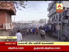 રાજકોટમાં ટ્રકમા લાગી આગ, ફાયરની ટીમ પહોંચી ઘટનાસ્થળ