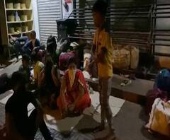 Lockdown 4.0 | वसईत शकडो परप्रांतीय मजुरांचे हाल; अन्न पाण्याविना फुटपाथवर रात्र काढण्याची वेळ