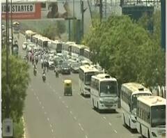 हवं तर बसवर भाजपचे झेंडे लावा, पण बस सुरु करण्यास परवानगी द्या, प्रियांका गांधींचा भाजपला टोला