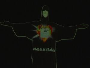 Rio de Janeiro: Christ the Redeemer statue wears mask | Panchnama