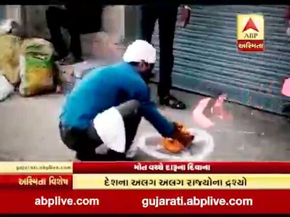 મોત વચ્ચે દારૂના દિવાનાઃ દારૂ ખરીદનારાઓને નથી કોરોનાનો ડર, લગાવી લાંબી લાઇનો 