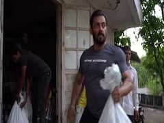 Salman Khan distributes ration ignoring rules of lockdown