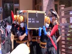 'भारत माता की जय' के नारों के बीच Major Anuj Sood को दी गयी अंतिम विदाई