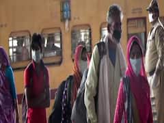 दिल्ली से 1200 मजदूरों को लेकर एमपी के छतरपुर पहुंची स्पेशल श्रमिक ट्रेन