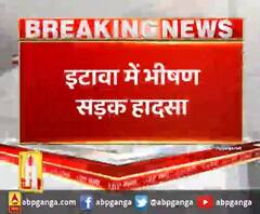 इटावा में भीषण सड़क हादसा,ट्रक से टकराई बोलेरो कार