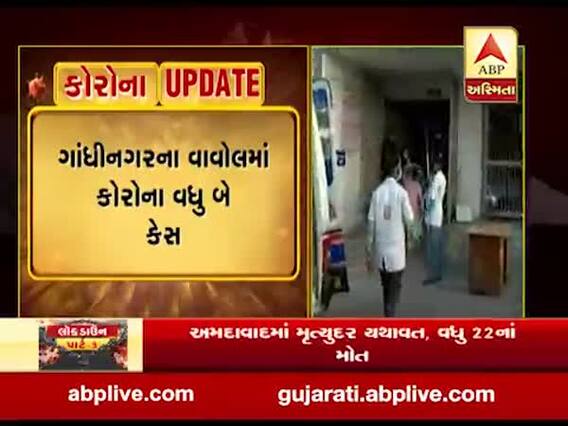 ગાંધીનગરના વાવોલમાં કોરોનાના વધુ બે કેસ પોઝિટીવ, જુઓ વીડિયો