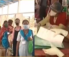 রাজস্থান থেকে প্রায় ১২০০ পরিযায়ী শ্রমিক, তীর্থযাত্রী ও পড়ুয়াদের নিয়ে ট্রেন পৌঁছল ডানকুনি স্টেশনে