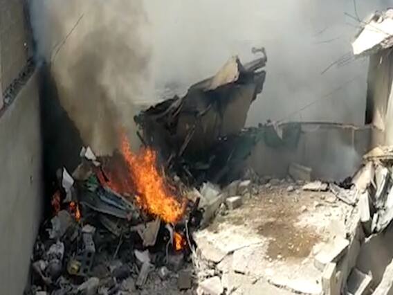 Pakistan: Plane crashed before landing in Karachi | Panchnama