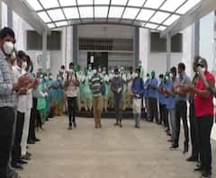 Rural News | जालन्यात चार कोरोनामुक्त जवानांना रुग्णालयातून डिस्चार्ज | माझं गाव माझा जिल्हा