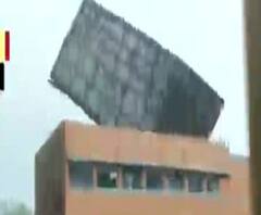 সাইক্লোন উমপুন: হাওড়ায় ঝড়ে উড়ে গেল স্কুলের টিনের চাল