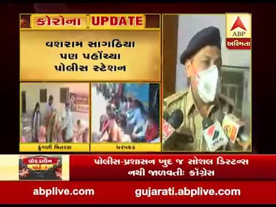 રાજકોટઃ પોલીસ અને પ્રશાસન જ સોશિયલ ડિસ્ટન્સ નથી જાળવતીઃ કોગ્રેસ 