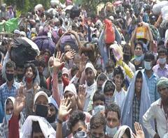 Migrant Workers | उत्तर प्रदेशमध्ये दुचाकी,चारचाकी, ट्रकने किंवा पायी आलेल्या नागरिकांना प्रवेश नाही