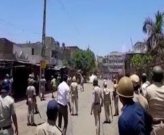 Surat Police Attack | सूरतमध्ये परप्रांतीय मजुरांकडून पोलिसांवर दगडफेक, गाड्यांचीही तोडफोड