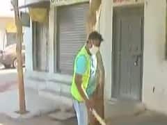 રાજકોટના સફાઇ કામદારો બન્યા કોરોના વોરિયર્સ,  જીવના જોખમે હોટસ્પોટ વિસ્તારમાં કરે છે સફાઇ