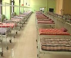 Balewadi Covid Center | पुण्याच्या बालेवाडी क्रीडा संकुलातील बॅडमिंटन हॉलमध्ये कोविड सेंटरची उभारणी