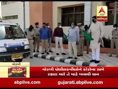 મોરબી પોલીસની નવી પહેલ, કોરોના સામે રક્ષણ માટે બનાવી વાન, જુઓ વીડિયો