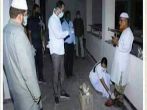 Truth behind viral photo of nurse apologising to a Muslim cleric | Sacchai Ka Sensex