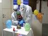 Corona infected one-year-old celebrates birthday inside hospital | Viral Punch