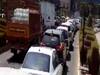 Heavy traffic jam at DND flyway, RAF deployed