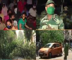 উমপুনের ৩ দিন পরেও বিপর্যস্ত কলকাতা, বহু এলাকা বিদ্যুৎহীন, পানীয় জলের হাহাকার, দিকে দিকে বিক্ষোভ-পথ অবরোধ