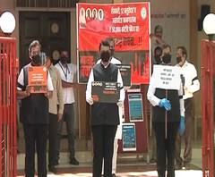 BJP Mumbai Protest | भाजपचं 'माझं अंगण रणांगण' आंदोलन, मुंबईत दिग्गज नेत्यांची हजेरी