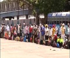 lockdown 4.0 | वांद्रे स्थानक परिसरात आजही परप्रांतियांचा जमाव, गर्दीच्या पार्श्वभूमीवर पोलिसांकडून गर्दीचं नियोजन