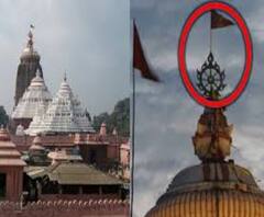 হাওয়ায় উড়ে গেল পুরীর জগন্নাথ মন্দিরের মূল ধ্বজা