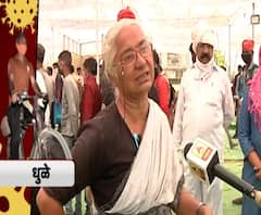 धुळ्यात सामाजिक कार्यकर्त्या मेधा पाटकर यांच्या विनंतीने परप्रांतियांची राहण्या, खाण्यापिण्याची सोय