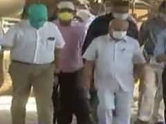 ગાંધીનગર-સરખેજ સિક્સલેન રોડની કામગીરીનું નિરીક્ષણ કરવા પહોંચ્યા નીતિન પટેલ 