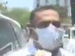 શ્રમિકોની ટ્રેન અંગે રાજકોટ કલેક્ટર કચેરીમાં કોગ્રેસનો હોબાળો, જુઓ વીડિયો