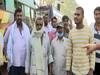 Bus drivers protest against Cong at Bharatpur-Agra border over stale food