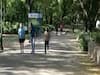 Delhi: People return for morning walk at Lodhi garden 