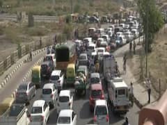 Lockdown: Delhi-Ghaziabad border हुआ सील, लगा लंबा जाम