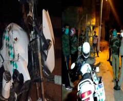 লকডাউন কার্যকর করতে গিয়ে বীরভূমে ‘আক্রান্ত’ পুলিশ 