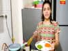 Mansi Srivastava cooking pasta in lockdown