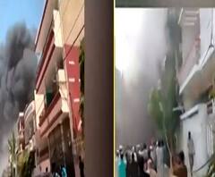 লাহোর থেকে করাচি যাওয়ার পথে বিমান দুর্ঘটনা, ৯৮ জন যাত্রীর মৃত্যুর আশঙ্কা