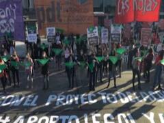 Argentina: Women protest demanding relaxations in abortion law | Panchnama