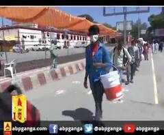 देहरादून रेलवे स्टेशन से मणिपुर के 400 लोग हुए रवाना
