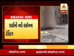 પોરબંદરના છાયામાં પાણીની લાઇનમાં ભંગાણ, હજારો લીટર પાણીનો વેડફાટ