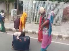 Horrifying visuals of migration from Agra