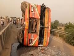 More than 10 migrants injured as bus overturns in Hamirpur | Anchor Choice (18.05.2020)