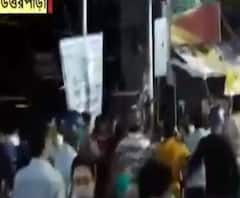 নেই জল-বিদ্যুৎ, বালিখাল অবরোধ করে দফায় দফায় বিক্ষোভ উত্তরপাড়ার বাসিন্দাদের, পরিস্থিতি সামলাতে লাঠিচার্জ পুলিশের