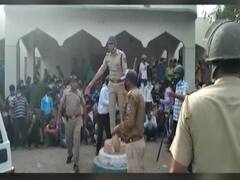 Rajkot: Migrant labourers pelted stones at Police personnel