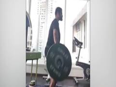 Team India captain Virat Kohli's weight training video goes viral