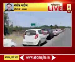 Lockdown 3 | मुंबई-अहमदाबाद रस्त्यावर वाहनांच्या लांबच लांब रांगा; गुजरात,राजस्थानकडे जाणाऱ्यांची गर्दी