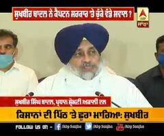 ਬੀਜ ਘੁਟਾਲੇ ਨੂੰ ਲੈ ਕੇ ਕੈਪਟਨ ਸਰਕਾਰ 'ਤੇ ਵਰ੍ਹੇ ਸੁਖਬੀਰ